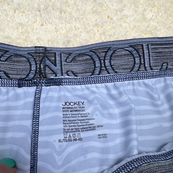 Jockey ActiveMicro Mens Size XL Stretch Underwear Trunks Set of 3 Fit & Fly New - Picture 7 of 15
